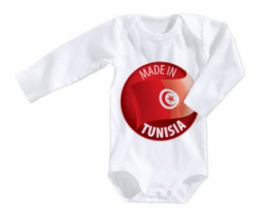 Body bébé Made in TUNISIA taille 3/6 mois manches Longues