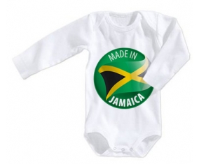 Body bébé Made in JAMAICA taille 3/6 mois manches Longues