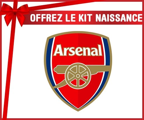 kit naissance bébé personnalisé Arsenal Football Club