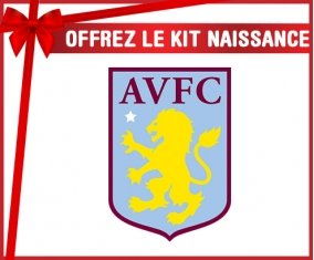 kit naissance bébé personnalisé Aston Villa Football Club