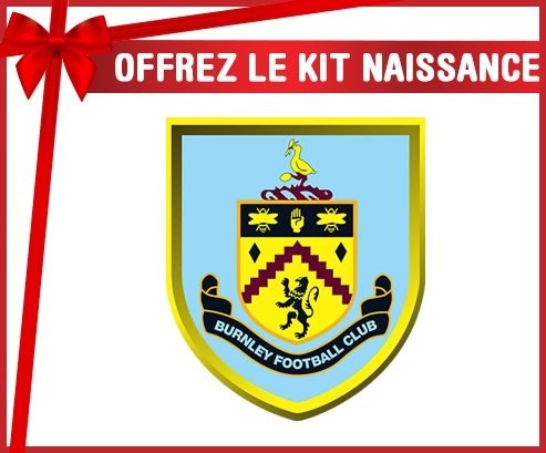 kit naissance bébé personnalisé Burnley Football Club