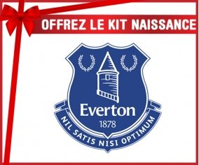 kit naissance bébé personnalisé Everton Football Club