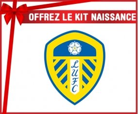 kit naissance bébé personnalisé Leeds United Football Club