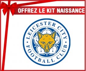 kit naissance bébé personnalisé Leicester City Football Club