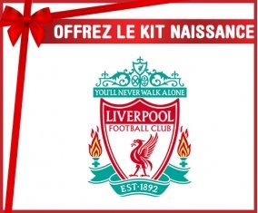 kit naissance bébé personnalisé Liverpool Football Club