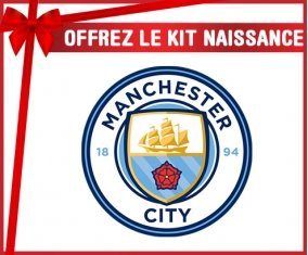 kit naissance bébé personnalisé Manchester City Football Club
