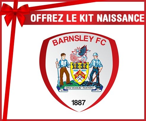 kit naissance bébé personnalisé Barnsley Football Club