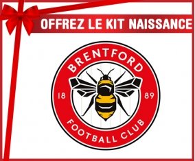 kit naissance bébé personnalisé Brentford Football Club