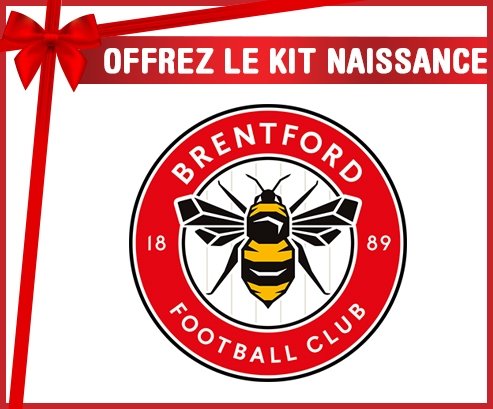 kit naissance bébé personnalisé Brentford Football Club