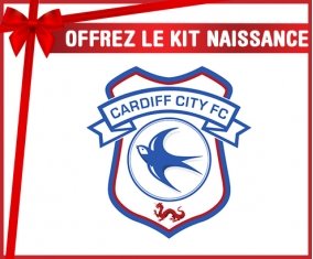 kit naissance bébé personnalisé Cardiff City Football Club