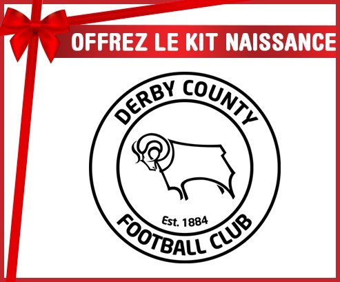 kit naissance bébé personnalisé Derby County Football Club