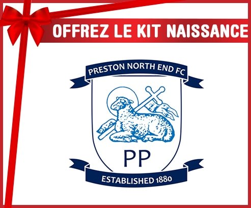 kit naissance bébé personnalisé Preston North End Football Club