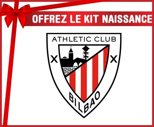 kit naissance bébé personnalisé Athletic Bilbao