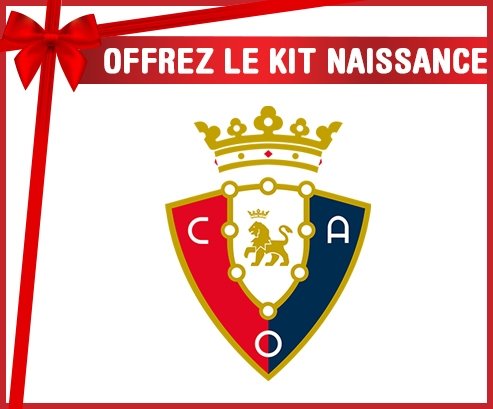 kit naissance bébé personnalisé Club Atlético Osasuna