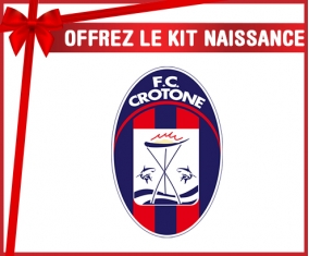 kit naissance bébé personnalisé Football Club Crotone