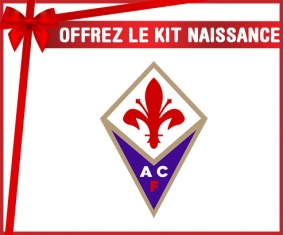kit naissance bébé personnalisé Associazione Calcio Firenze Fiorentina