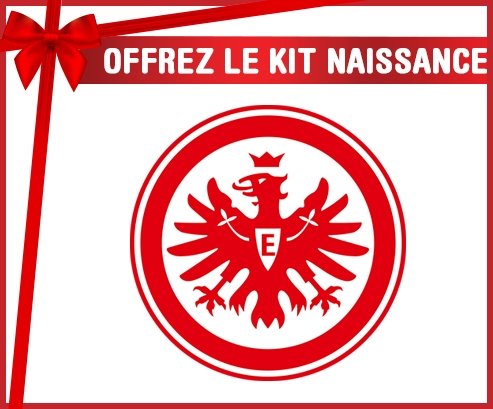kit naissance bébé personnalisé Eintracht Frankfurt