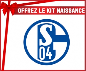 kit naissance bébé personnalisé Fußballclub Gelsenkirchen-Schalke 04