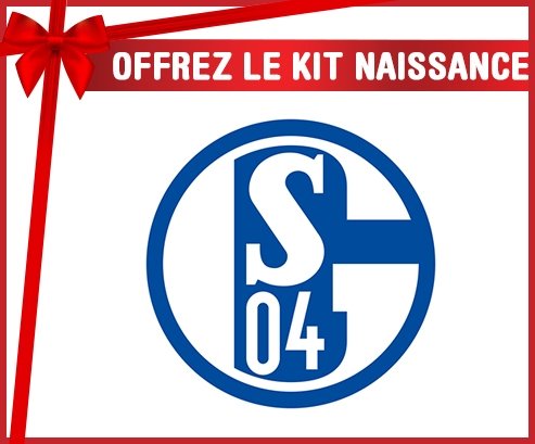 kit naissance bébé personnalisé Fußballclub Gelsenkirchen-Schalke 04