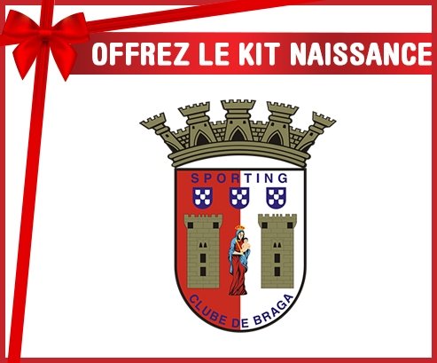 kit naissance bébé personnalisé Sporting Clube de Braga