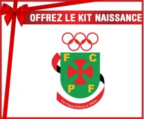 kit naissance bébé personnalisé Futebol Clube Paços de Ferreira