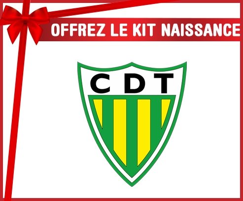 kit naissance bébé personnalisé Clube Desportivo de Tondela