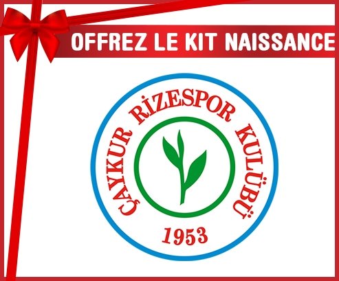 kit naissance bébé personnalisé Çaykur Rizespor Kulübü
