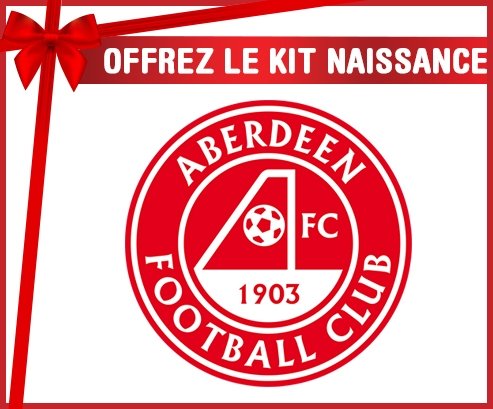 kit naissance bébé personnalisé Aberdeen Football Club