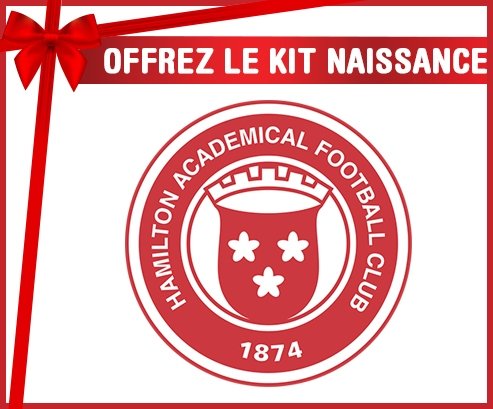 kit naissance bébé personnalisé Hamilton Academical Football Club