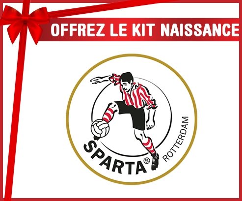 kit naissance bébé personnalisé Sparta Rotterdam