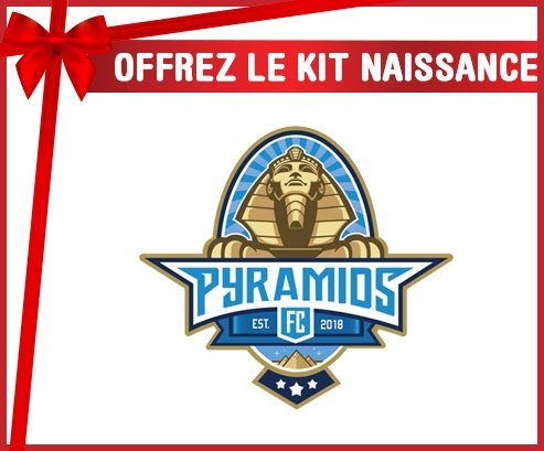 kit naissance bébé personnalisé Pyramids FC