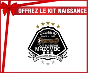 kit naissance bébé personnalisé Tout Puissant Mazembe