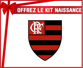 kit naissance bébé personnalisé Clube de Regatas do Flamengo