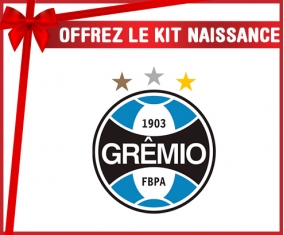 kit naissance bébé personnalisé Grêmio Foot-Ball Porto Alegrense