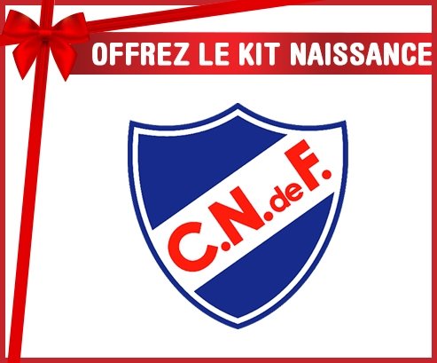 kit naissance bébé personnalisé Club Nacional de Football