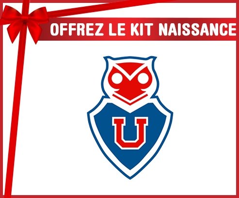 kit naissance bébé personnalisé Club Universidad de Chile