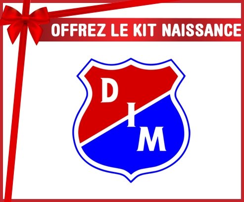 kit naissance bébé personnalisé Corporación Deportiva Independiente Medellín
