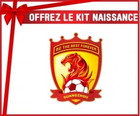 kit naissance bébé personnalisé Guangzhou Evergrande Taobao Football Club China