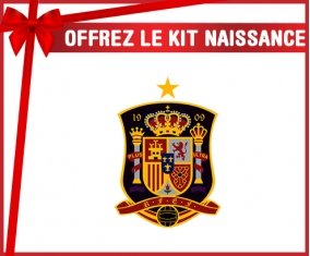 kit naissance bébé personnalisé Spain national football team