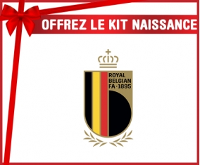 kit naissance bébé personnalisé Belgium national football team