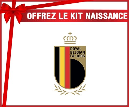 kit naissance bébé personnalisé Belgium national football team