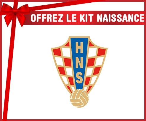 kit naissance bébé personnalisé Croatia national football team