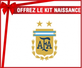 kit naissance bébé personnalisé Argentina national football team