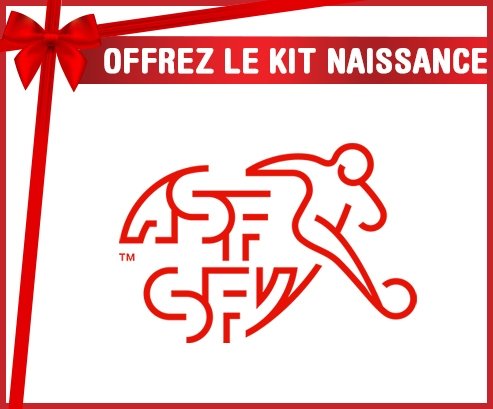 kit naissance bébé personnalisé Switzerland national football team