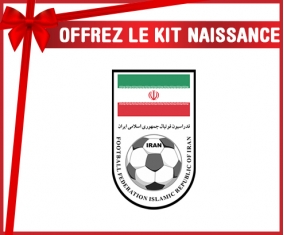 kit naissance bébé personnalisé Iran national football team