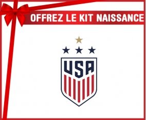 kit naissance bébé personnalisé USA national football team