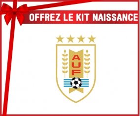 kit naissance bébé personnalisé Uruguay national football team