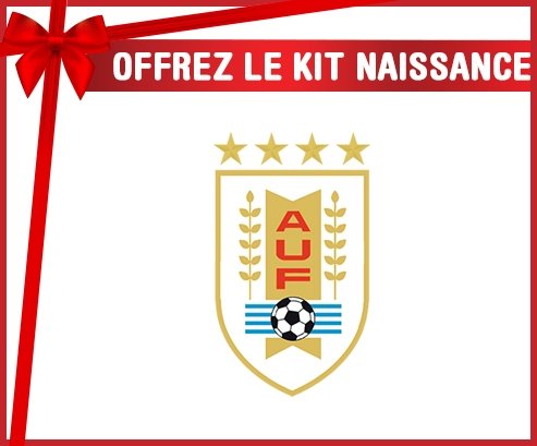 kit naissance bébé personnalisé Uruguay national football team