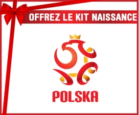 kit naissance bébé personnalisé Poland national football team