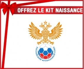 kit naissance bébé personnalisé Russia national football team